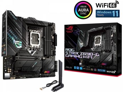 Placa Mãe Asus ROG Strix Z690-G WiFi, Intel LGA 1700, DDR5, RGB