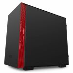 Gabinete Gamer Nzxt Mini-Itx - H210I Matte Black/Red - - Imagem 9