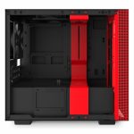 Gabinete Gamer Nzxt Mini-Itx - H210I Matte Black/Red - - Imagem 8