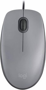 Mouse com fio USB Logitech M110 com Clique Silencioso - Cinza - Imagem 7
