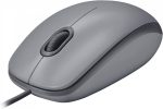 Mouse com fio USB Logitech M110 com Clique Silencioso - Cinza - Imagem 4