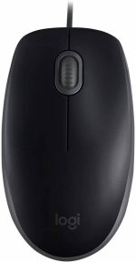 Mouse com fio USB Logitech M110 com Clique Silencioso - Preto - Imagem 4