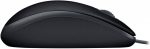 Mouse com fio USB Logitech M110 com Clique Silencioso - Preto - Imagem 3