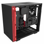 Gabinete Gamer Nzxt Mini-Itx - H210I Matte Black/Red - - Imagem 4