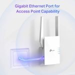 Repetidor TP-Link Wi-Fi 6 AX1500 RE505X OneMesh - Branco - Imagem 4