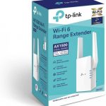 Repetidor TP-Link Wi-Fi 6 AX1500 RE505X OneMesh - Branco
