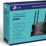 Roteador TP-LINK,Wirelless Dual Band AX1800,4 Antenas,EX220-BR-V1