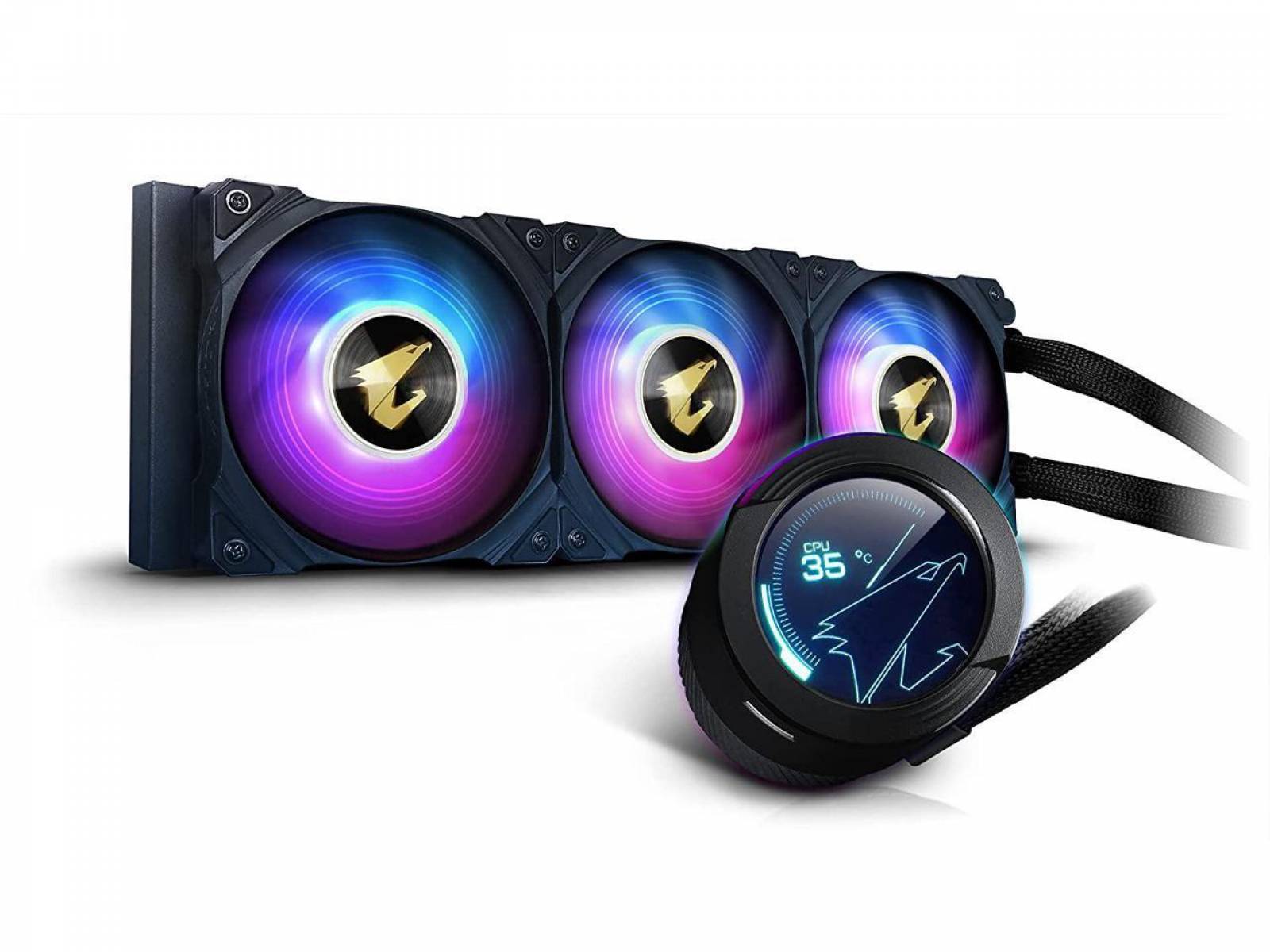 Water Cooler Gigabyte Hydro Aorus Liquid Waterforce X360 RGB Water Cooler Gigabyte Hydro Aorus Liquid Waterforce X360 RGB - Imagem 1