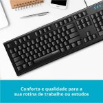 Teclado com Fio USB NK1800 RA018 Rapoo - Imagem 2