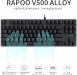 Teclado Gamer Mecânico Rapoo V-pro V500 Alloy - Ra027 - Imagem 6